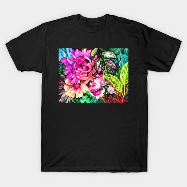 Overgrown T-Shirt by Bethaliceart